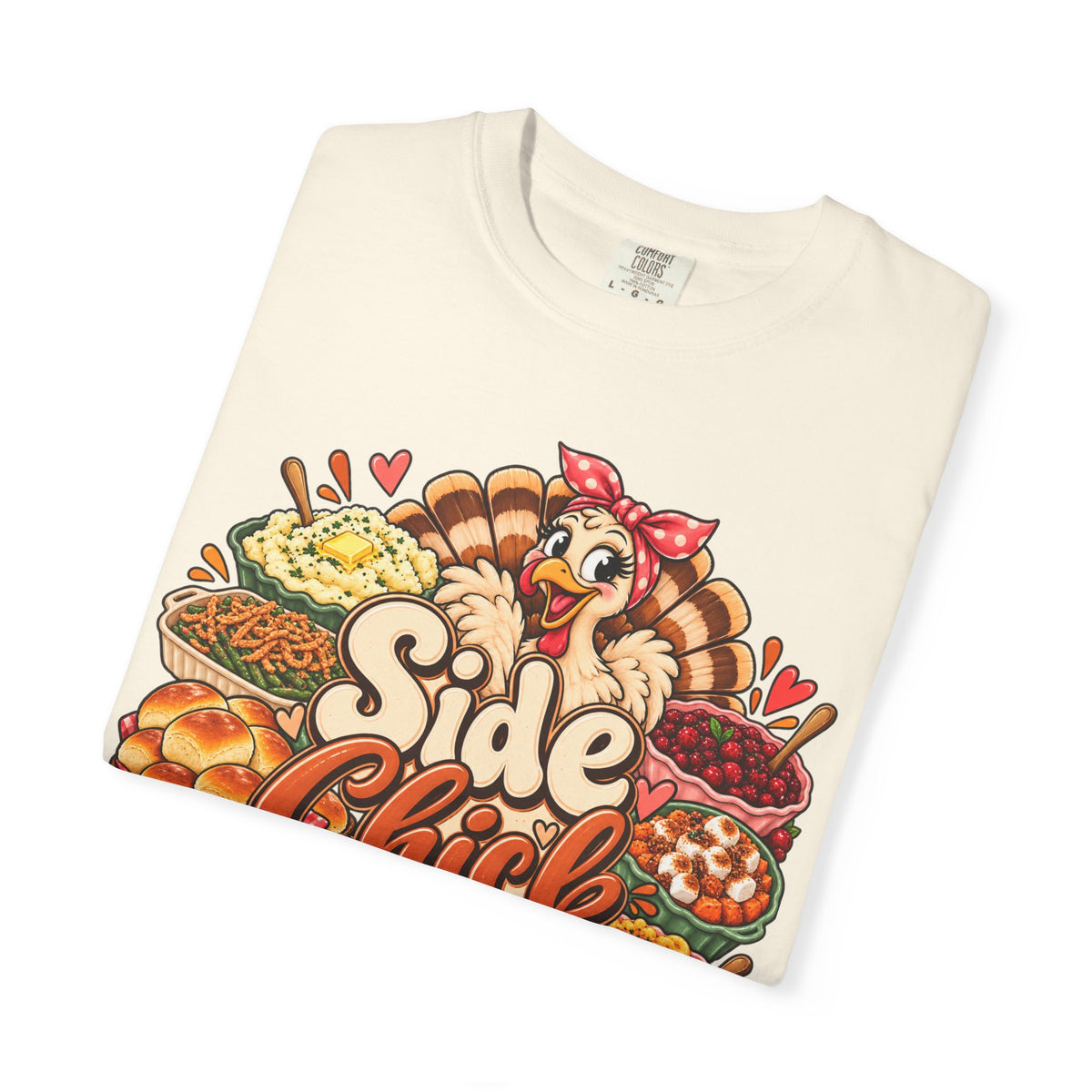 Side Chick Foodie Graphic T-Shirt