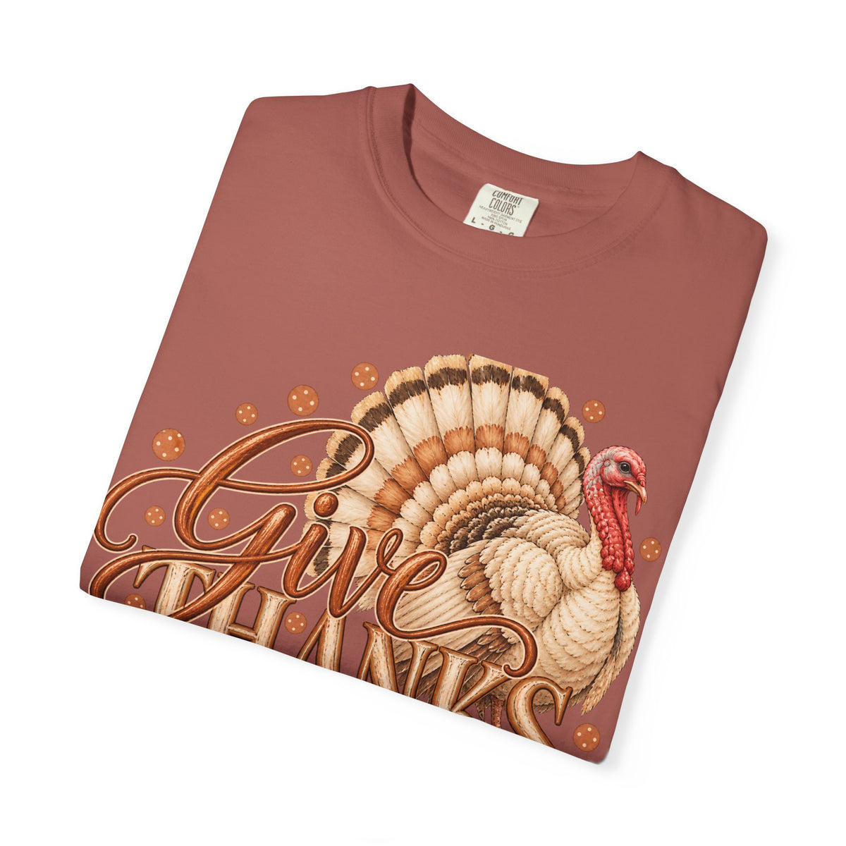 Give Thanks Thanksgiving Turkey T-Shirt