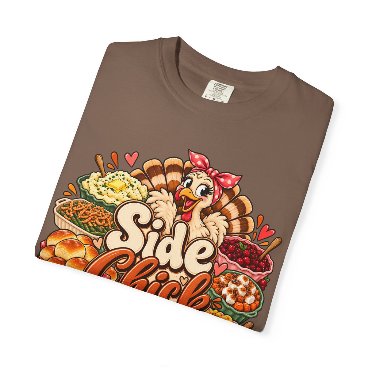 Side Chick Foodie Graphic T-Shirt