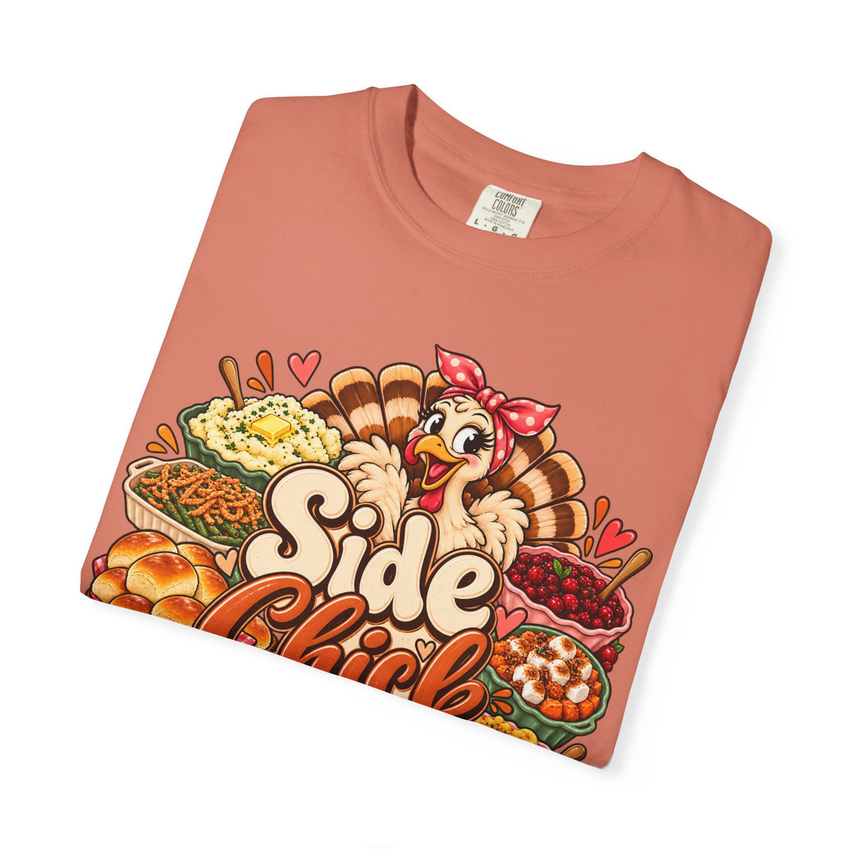 Side Chick Foodie Graphic T-Shirt