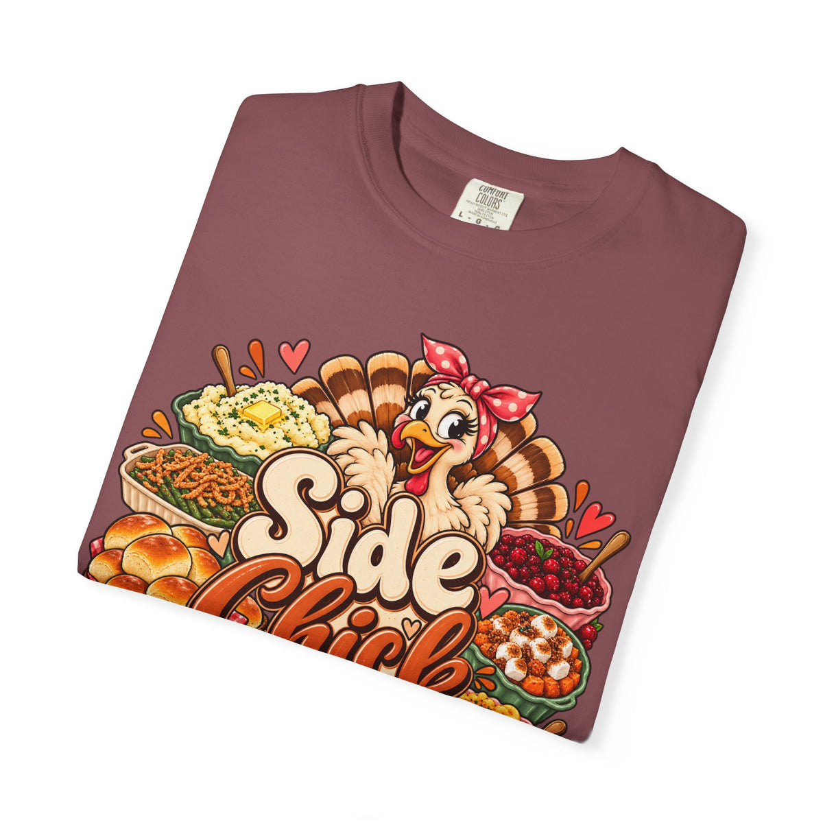 Side Chick Foodie Graphic T-Shirt