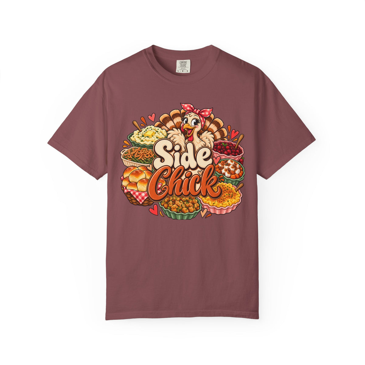 Side Chick Foodie Graphic T-Shirt