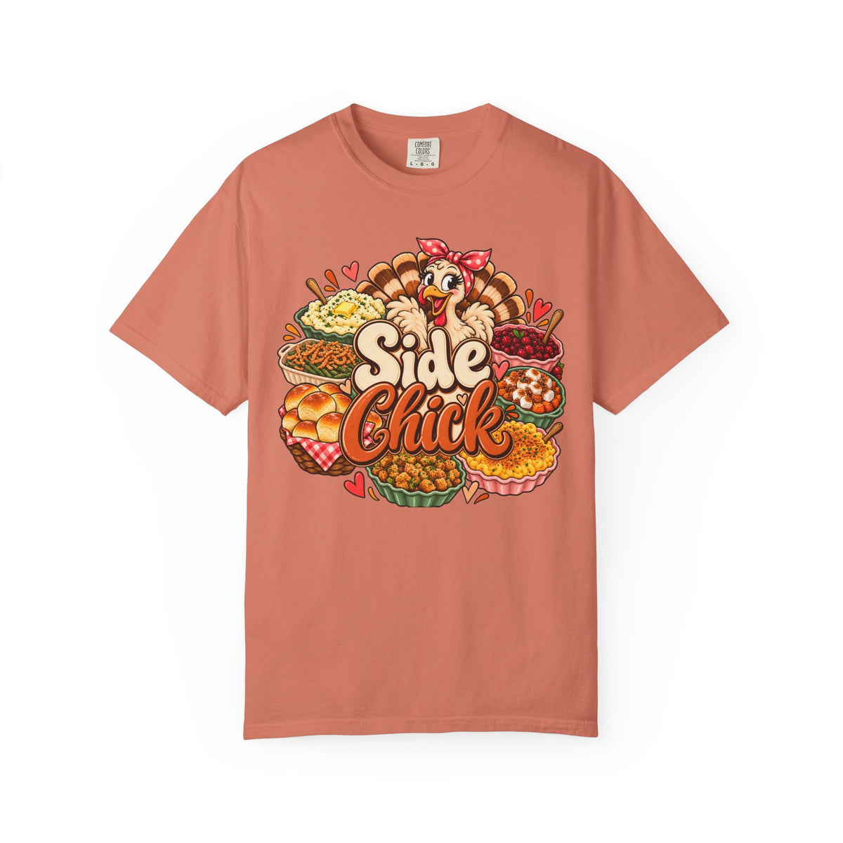 Side Chick Foodie Graphic T-Shirt