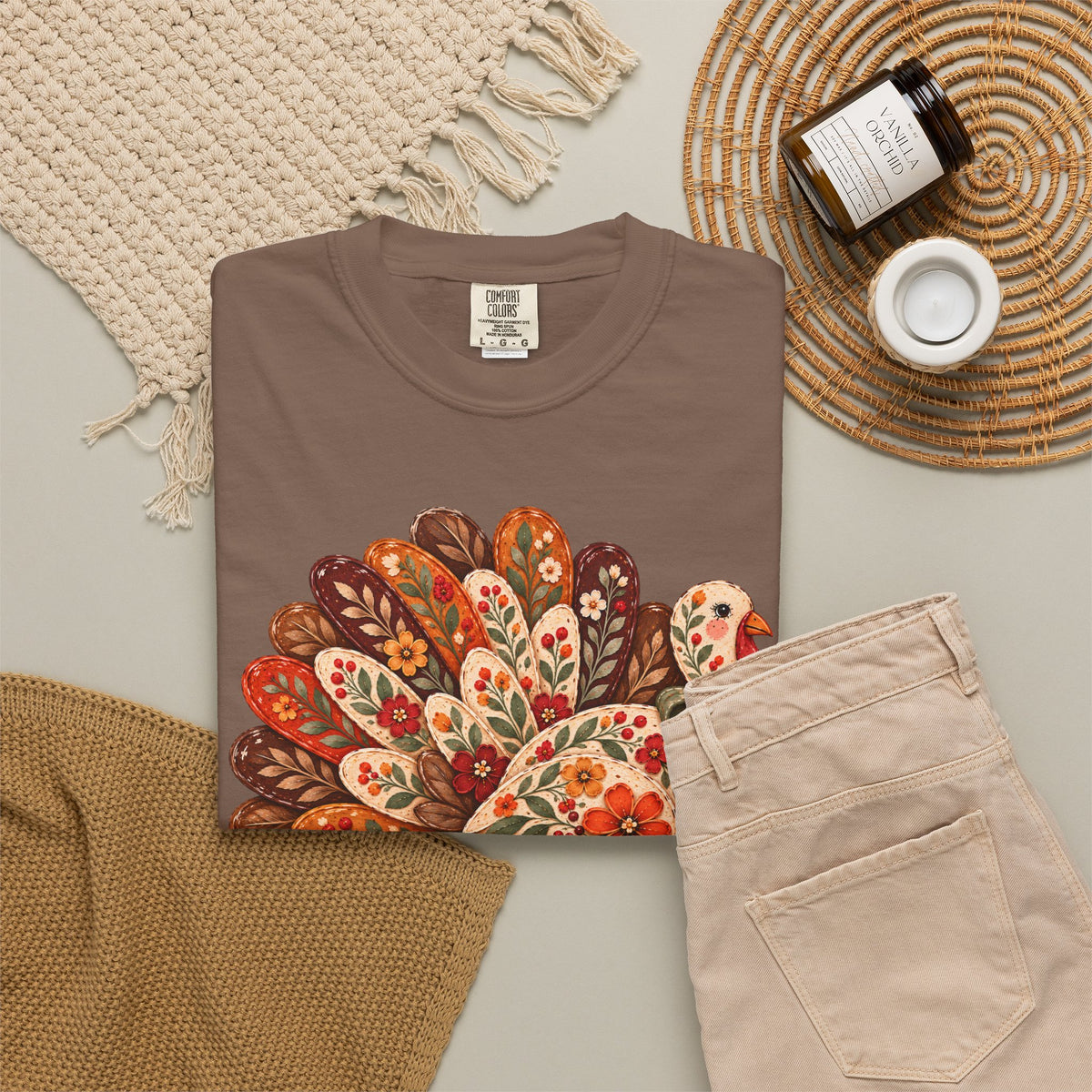 Vintage Floral Turkey tee