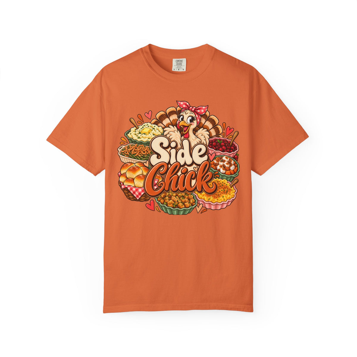 Side Chick Foodie Graphic T-Shirt
