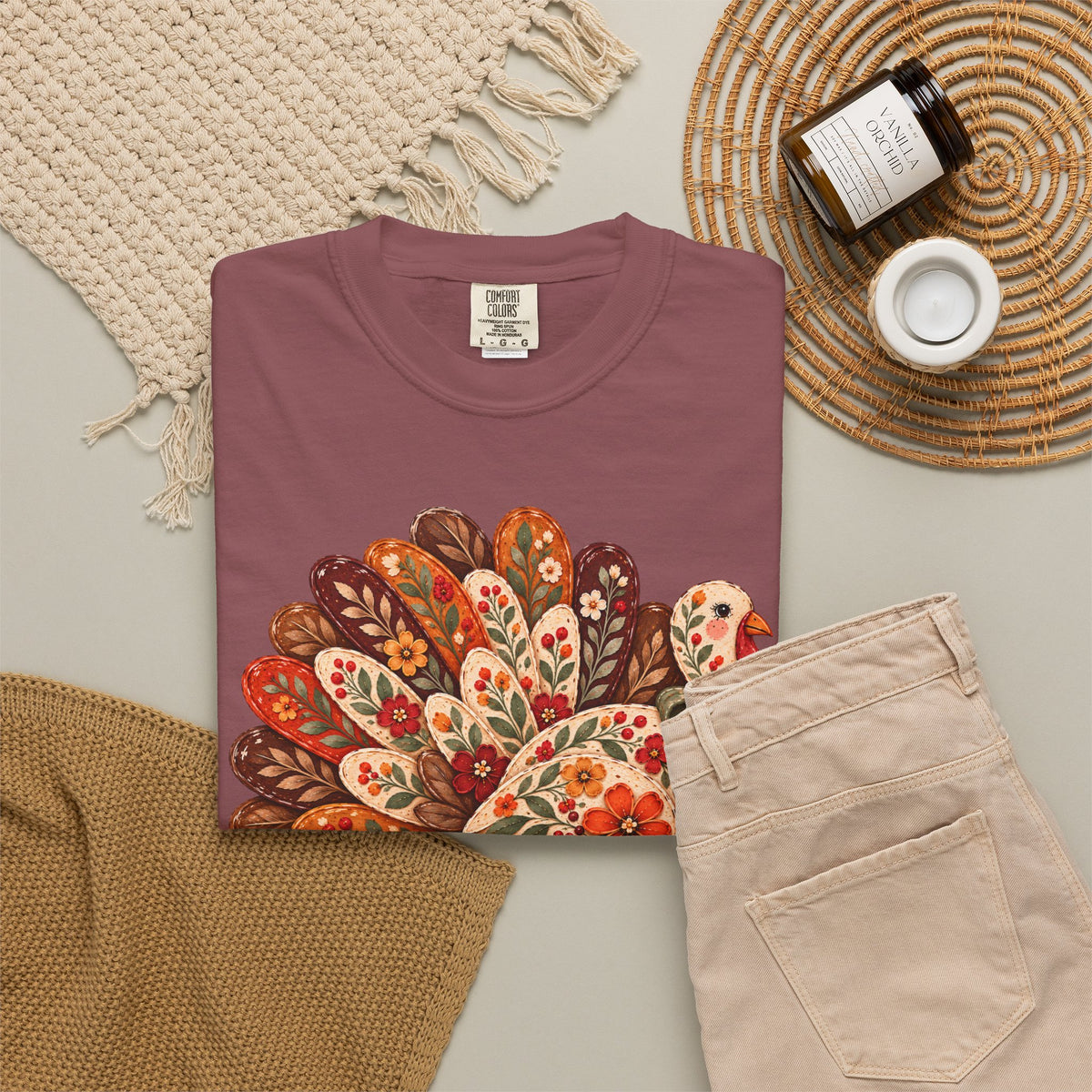 Vintage Floral Turkey tee