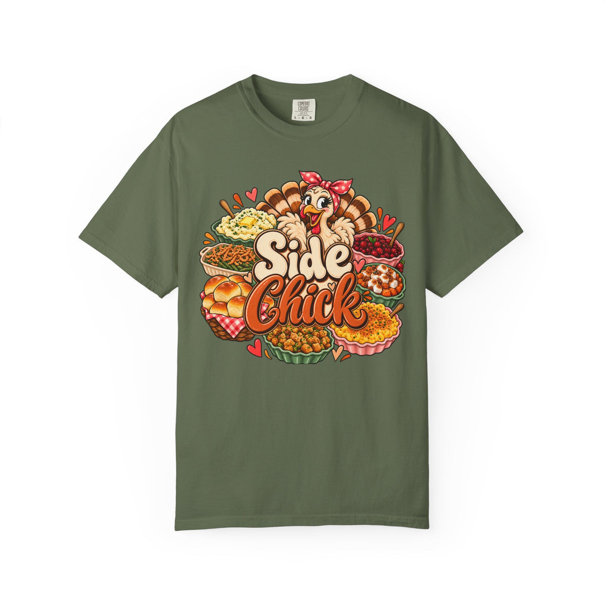Side Chick Foodie Graphic T-Shirt