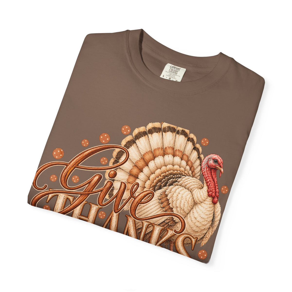 Give Thanks Thanksgiving Turkey T-Shirt