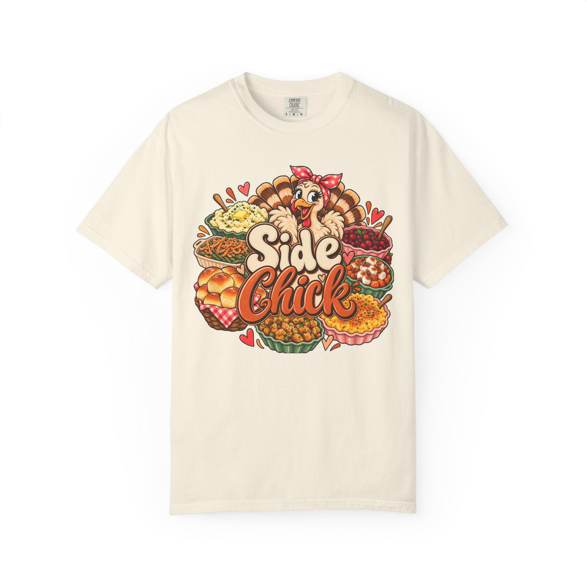 Side Chick Foodie Graphic T-Shirt