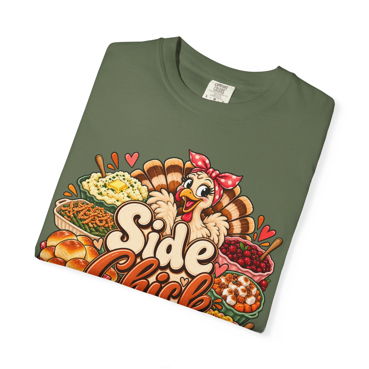 Side Chick Foodie Graphic T-Shirt