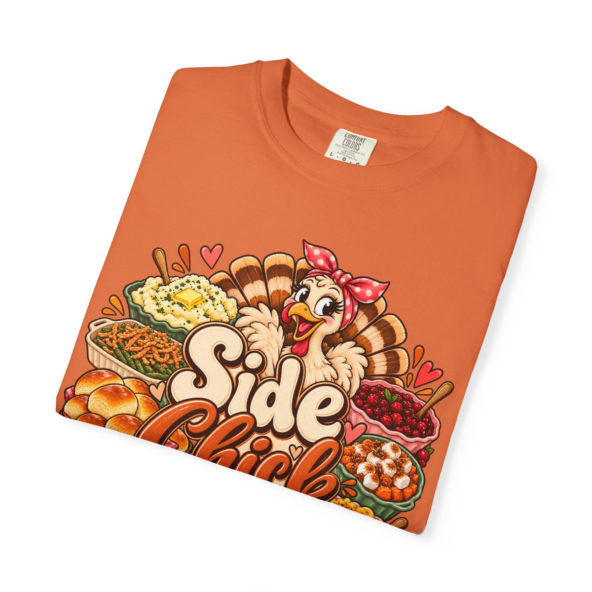 Side Chick Foodie Graphic T-Shirt