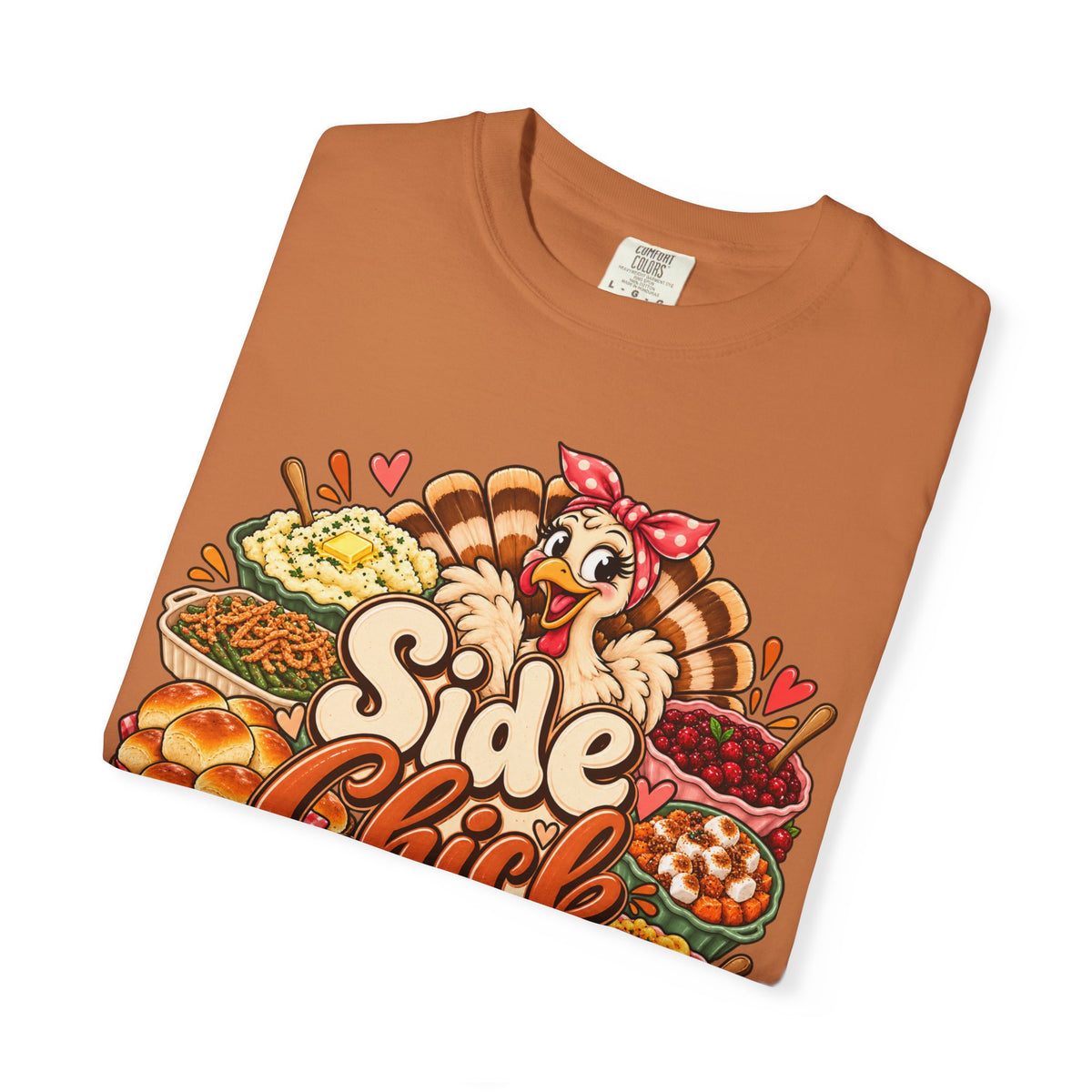 Side Chick Foodie Graphic T-Shirt